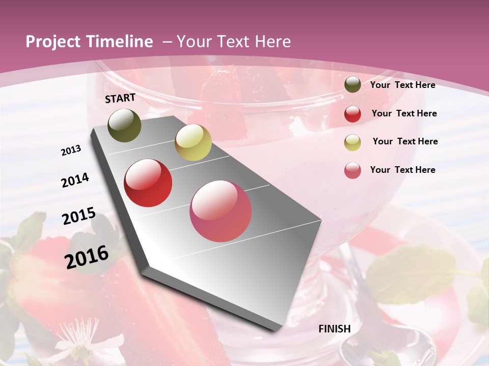 Diet Dessert Tasty PowerPoint Template