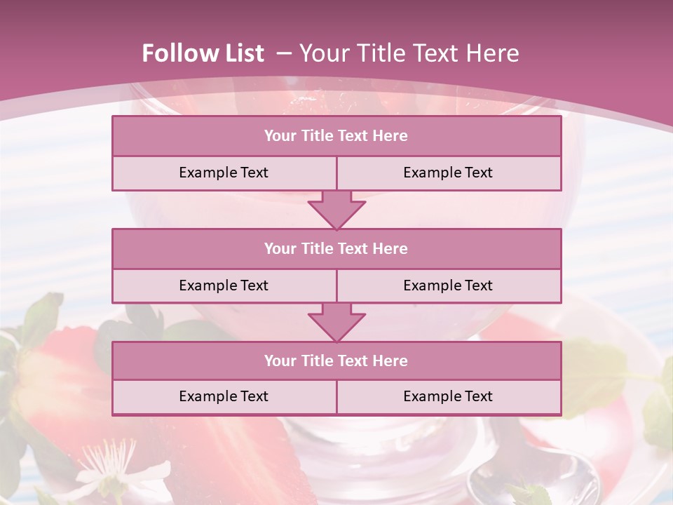 Diet Dessert Tasty PowerPoint Template