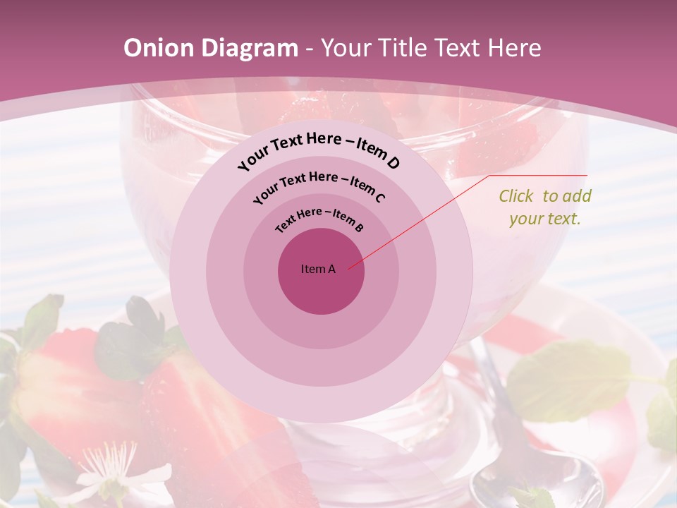 Diet Dessert Tasty PowerPoint Template