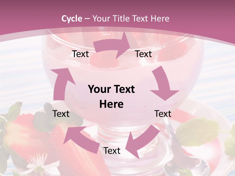 Diet Dessert Tasty PowerPoint Template