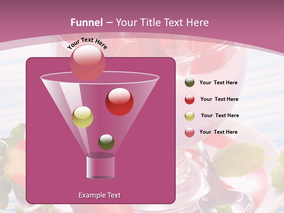 Diet Dessert Tasty PowerPoint Template