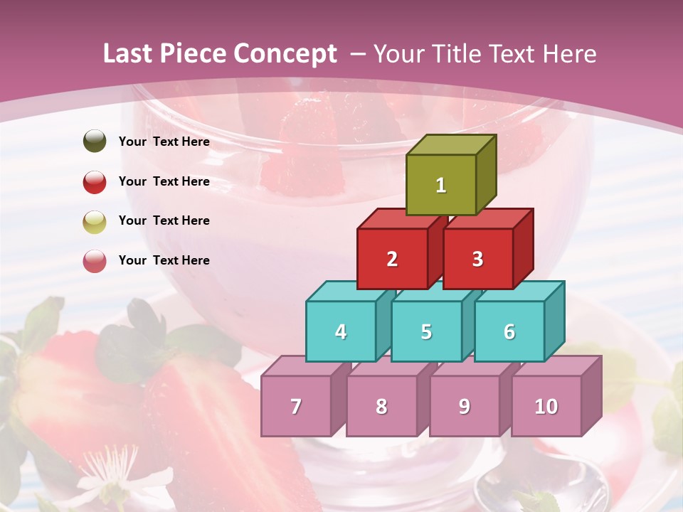 Diet Dessert Tasty PowerPoint Template