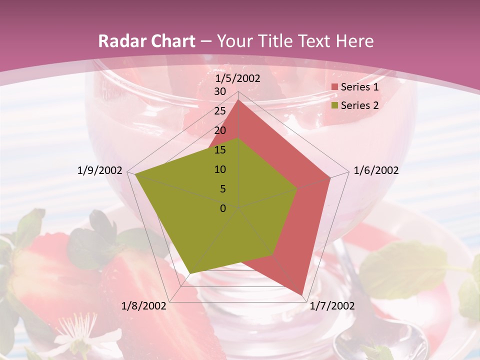 Diet Dessert Tasty PowerPoint Template