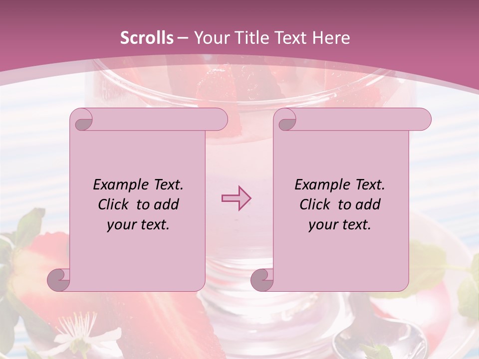 Diet Dessert Tasty PowerPoint Template