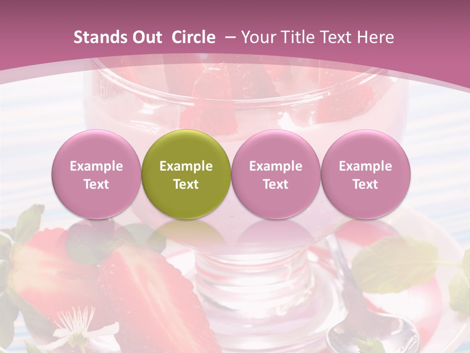 Diet Dessert Tasty PowerPoint Template