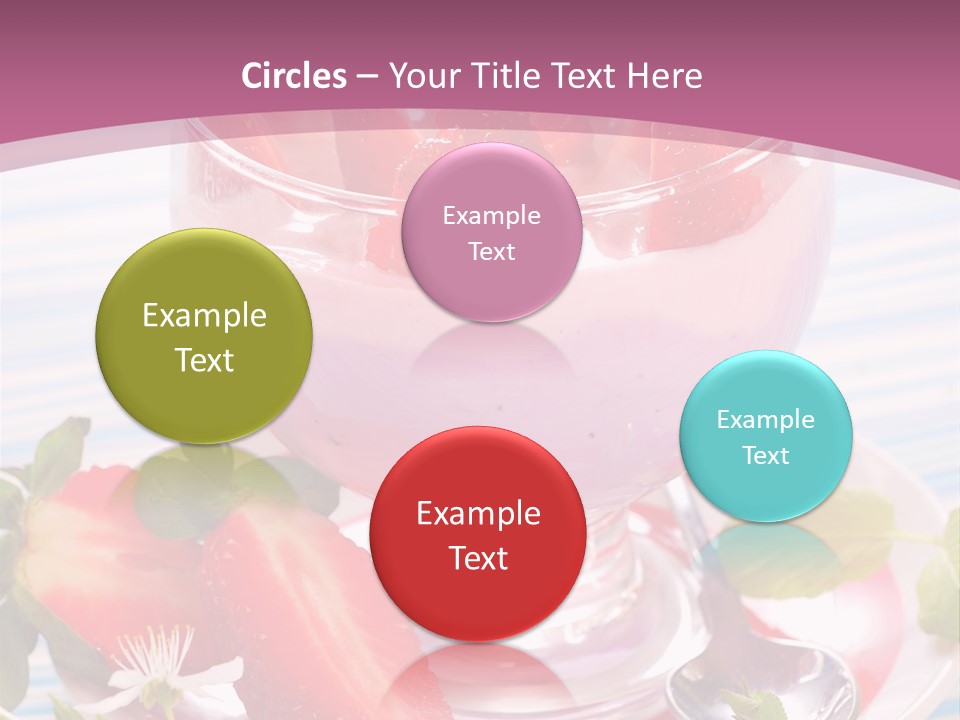 Diet Dessert Tasty PowerPoint Template