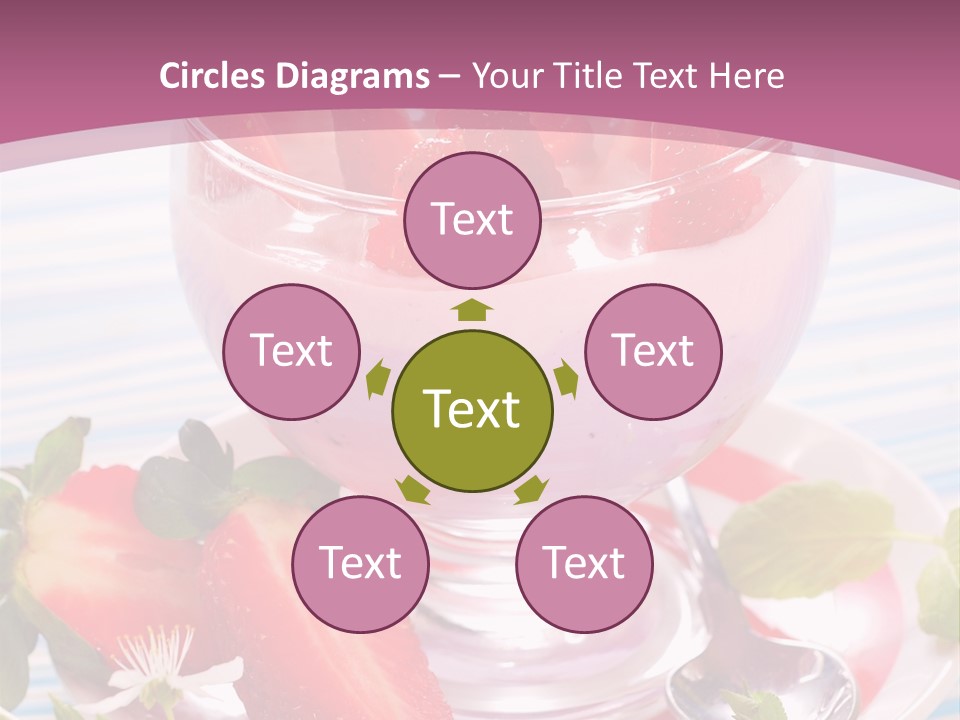 Diet Dessert Tasty PowerPoint Template