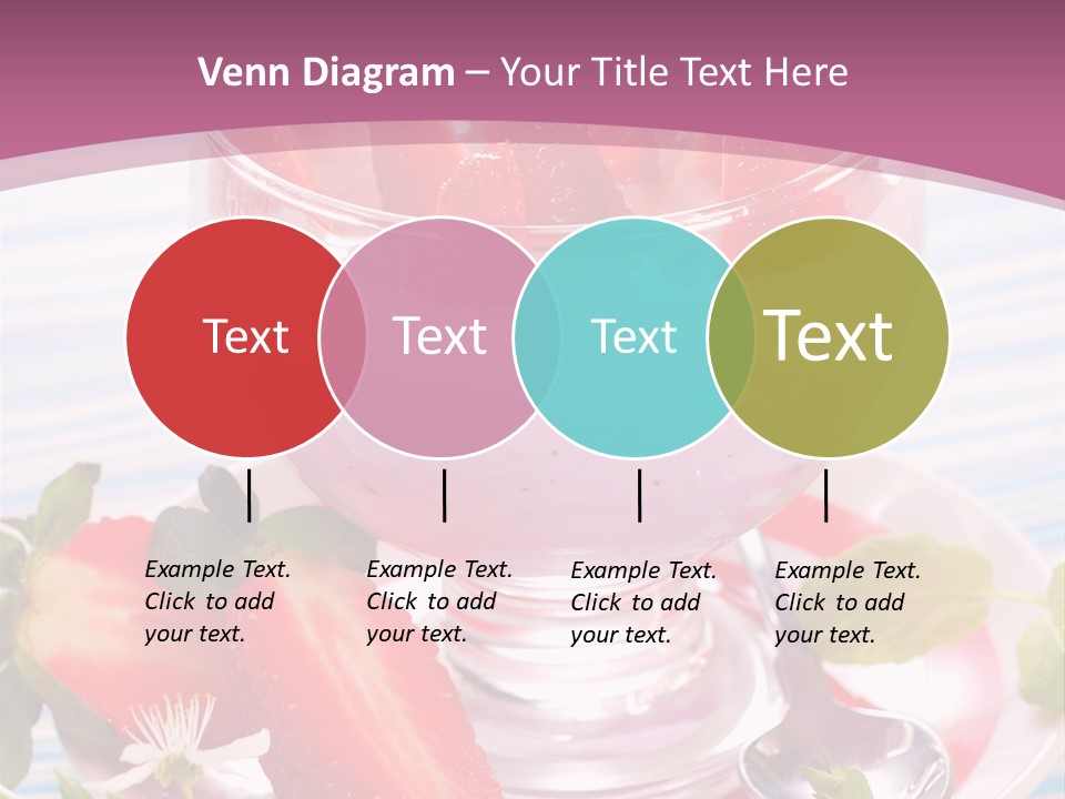 Diet Dessert Tasty PowerPoint Template