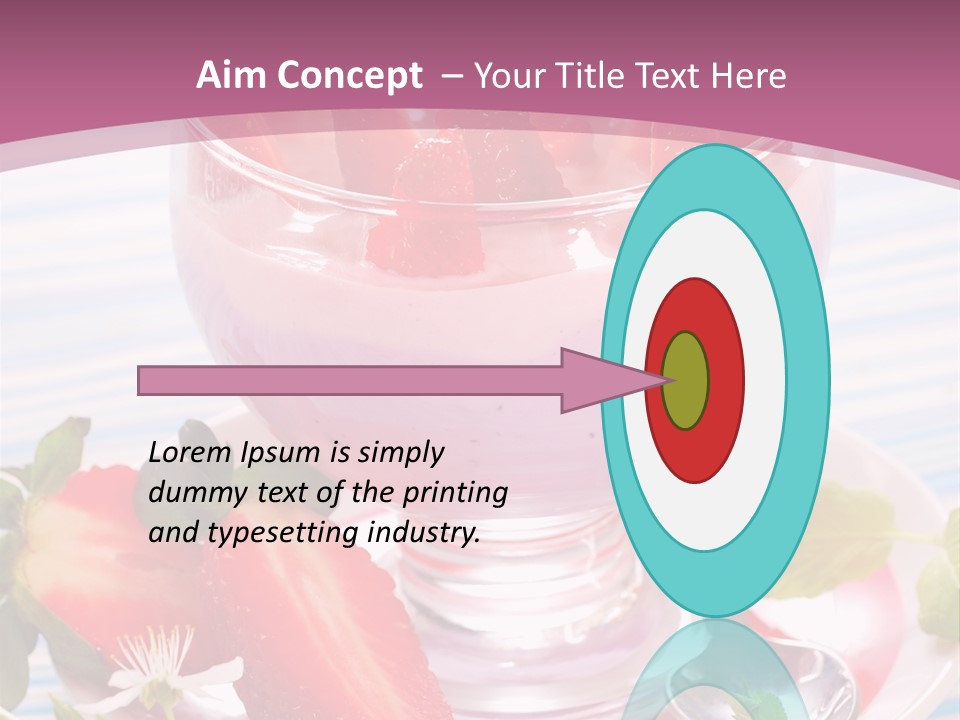 Diet Dessert Tasty PowerPoint Template