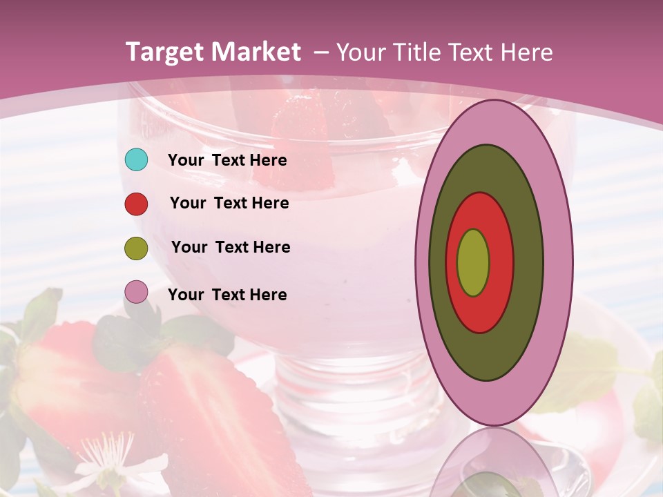 Diet Dessert Tasty PowerPoint Template