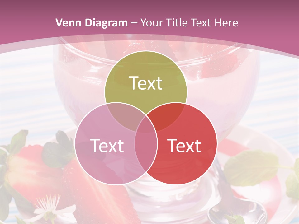 Diet Dessert Tasty PowerPoint Template