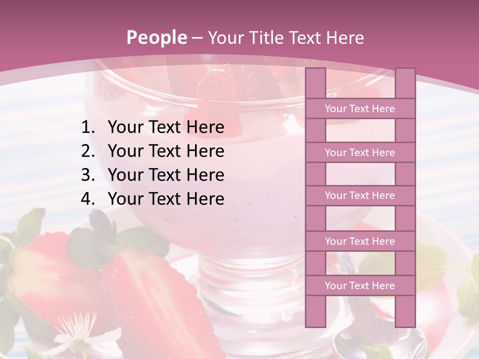 Diet Dessert Tasty PowerPoint Template