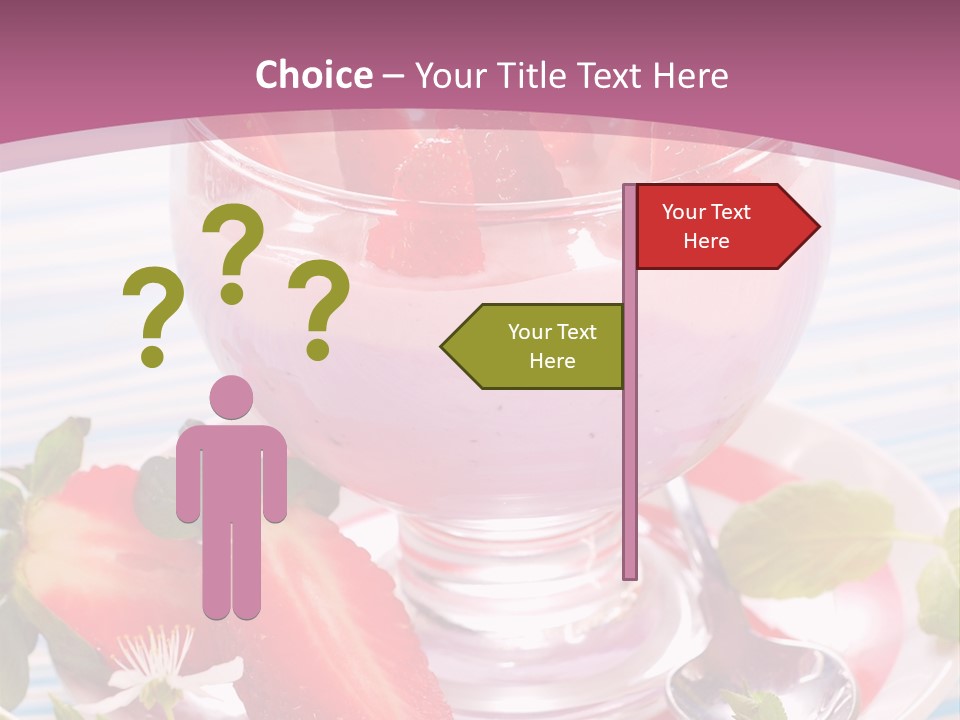 Diet Dessert Tasty PowerPoint Template