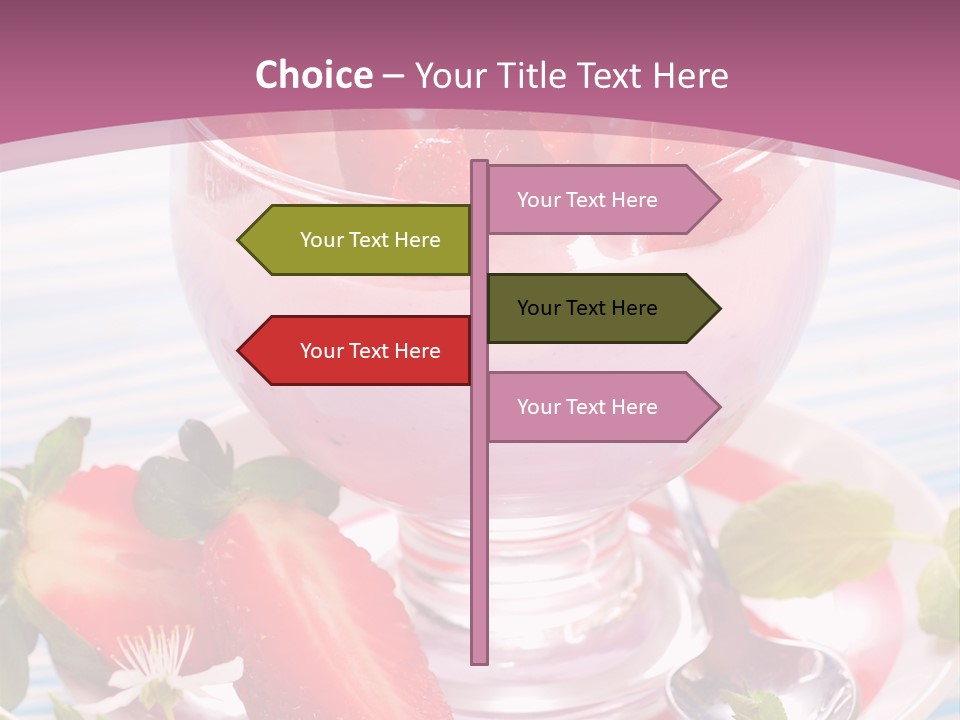 Diet Dessert Tasty PowerPoint Template