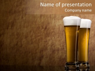 Bar Beverage Pub PowerPoint Template