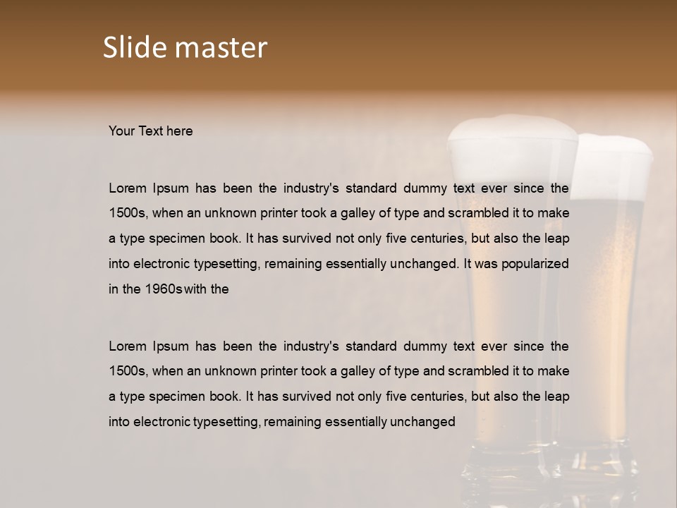 Bar Beverage Pub PowerPoint Template