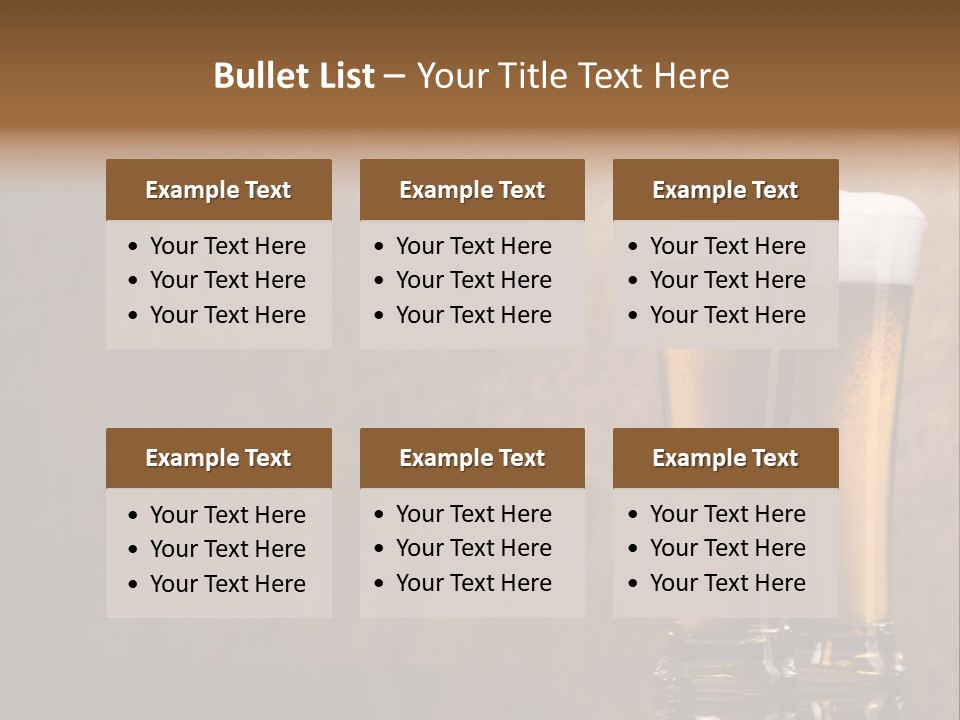 Bar Beverage Pub PowerPoint Template