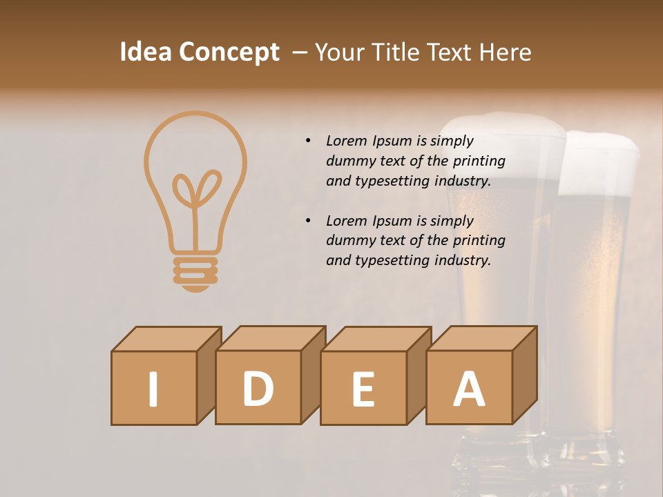 Bar Beverage Pub PowerPoint Template