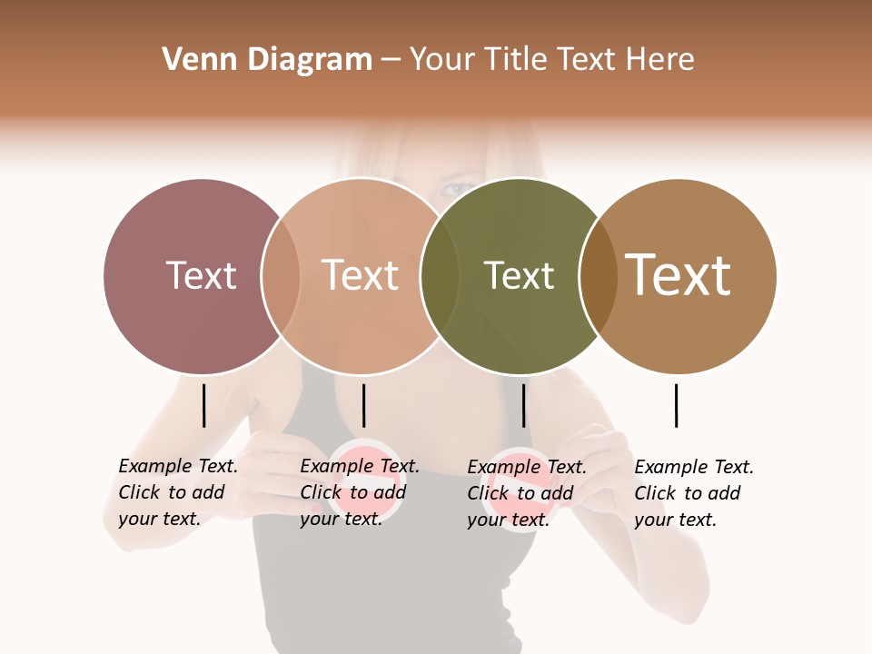 Shot Blonde White PowerPoint Template