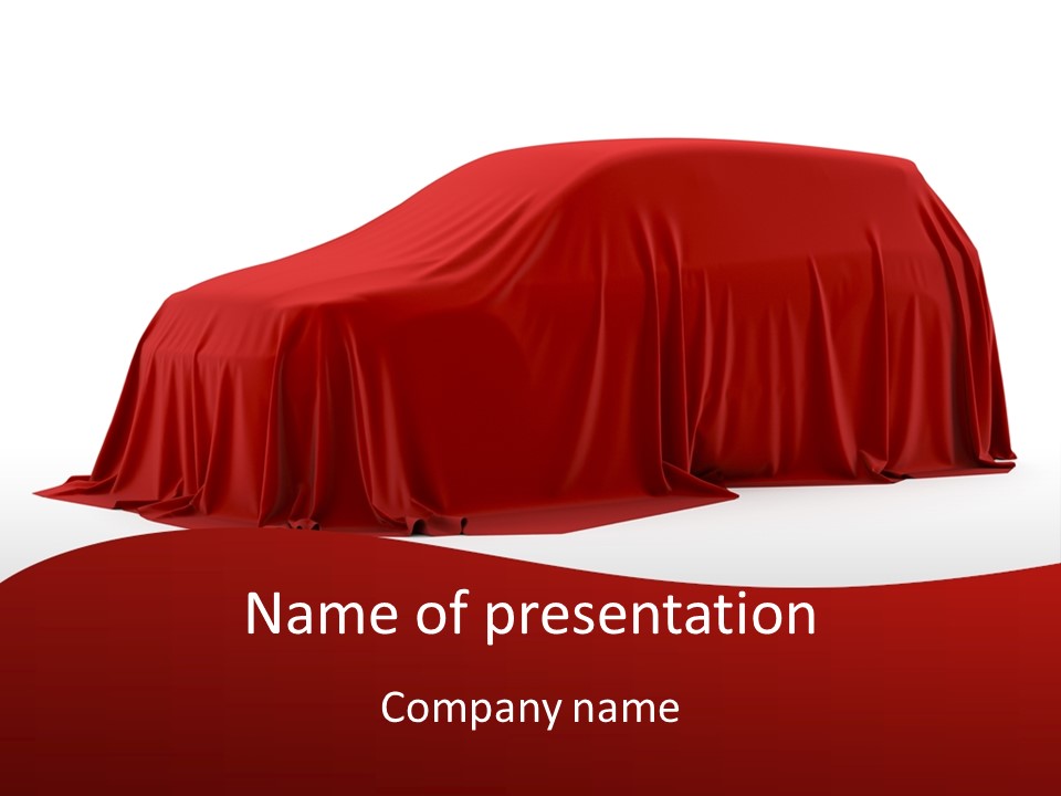 Hatchback Automobile Vehicle PowerPoint Template