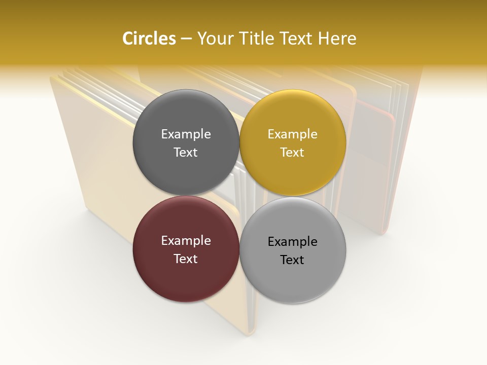 Organized Sorting Group PowerPoint Template