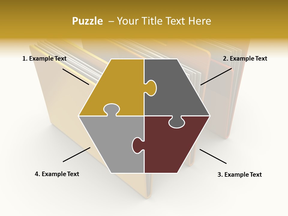 Organized Sorting Group PowerPoint Template