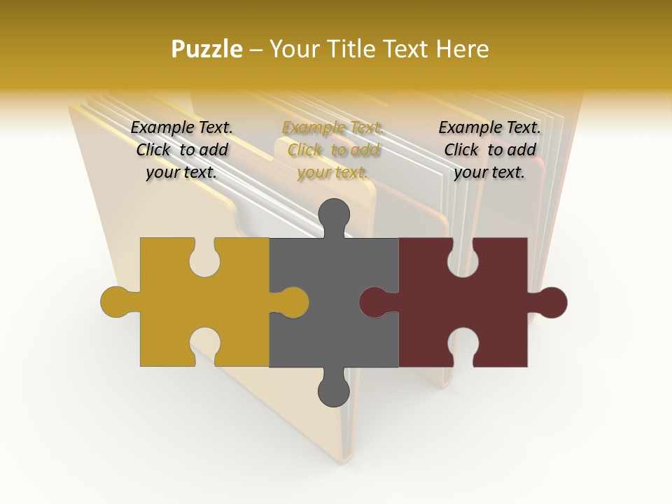 Organized Sorting Group PowerPoint Template