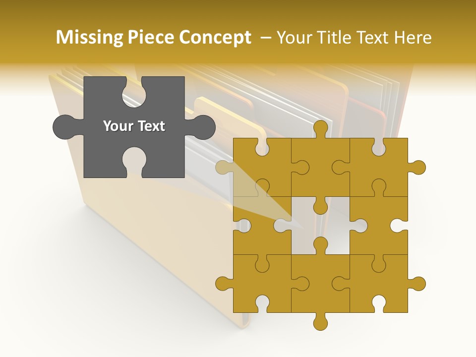 Organized Sorting Group PowerPoint Template