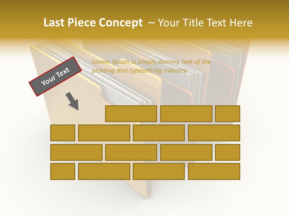 Organized Sorting Group PowerPoint Template