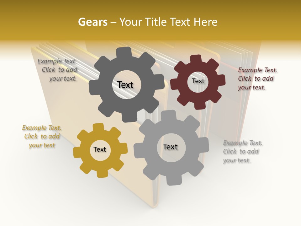 Organized Sorting Group PowerPoint Template