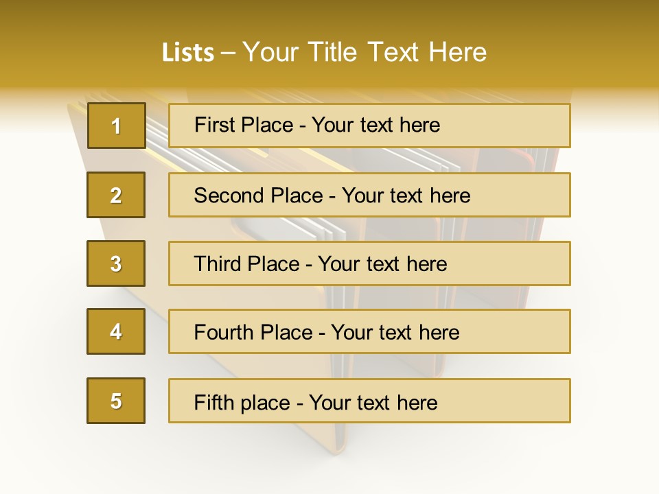 Organized Sorting Group PowerPoint Template