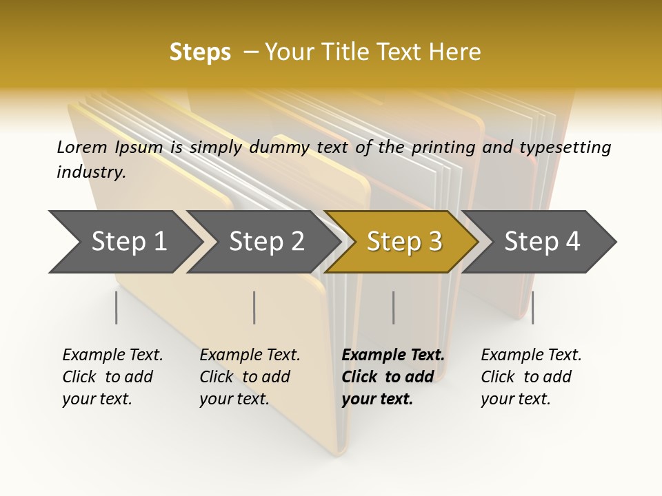Organized Sorting Group PowerPoint Template