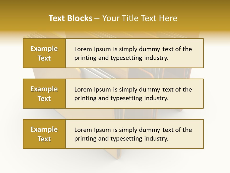 Organized Sorting Group PowerPoint Template