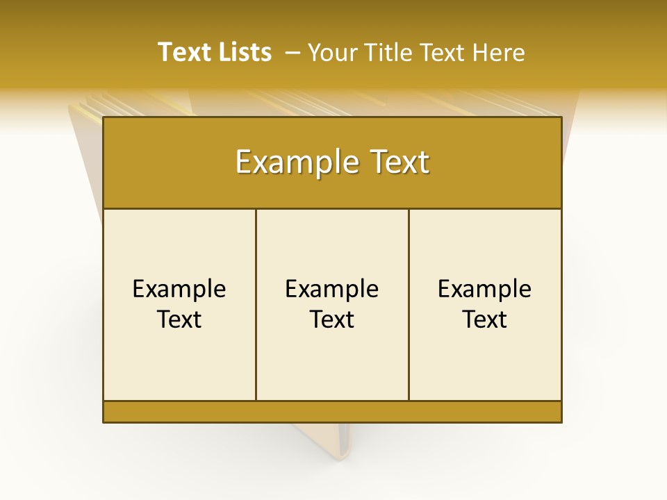 Organized Sorting Group PowerPoint Template