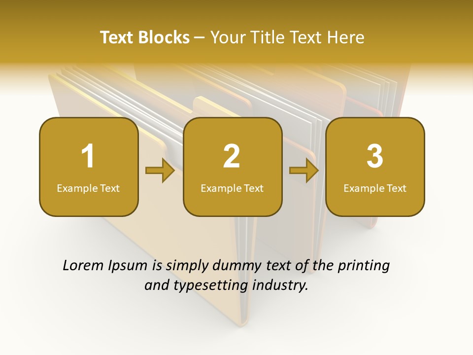 Organized Sorting Group PowerPoint Template