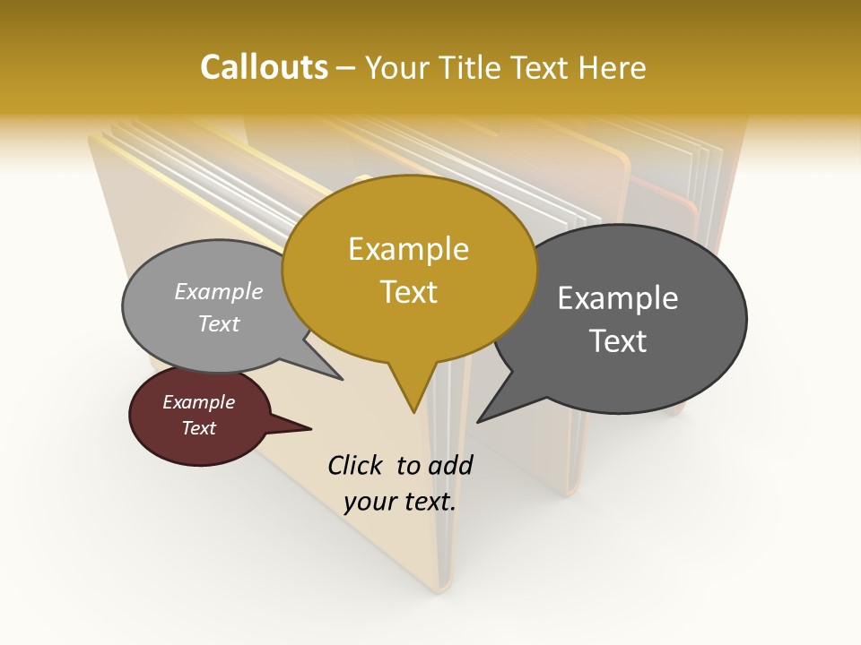 Organized Sorting Group PowerPoint Template