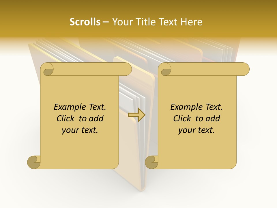 Organized Sorting Group PowerPoint Template