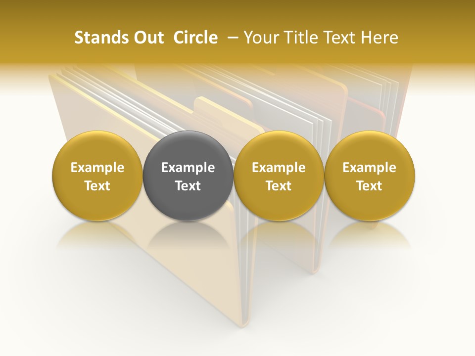 Organized Sorting Group PowerPoint Template