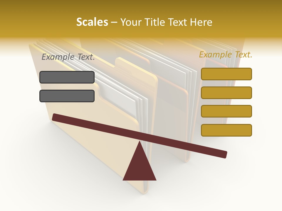 Organized Sorting Group PowerPoint Template