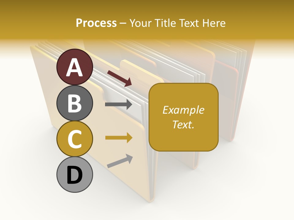 Organized Sorting Group PowerPoint Template