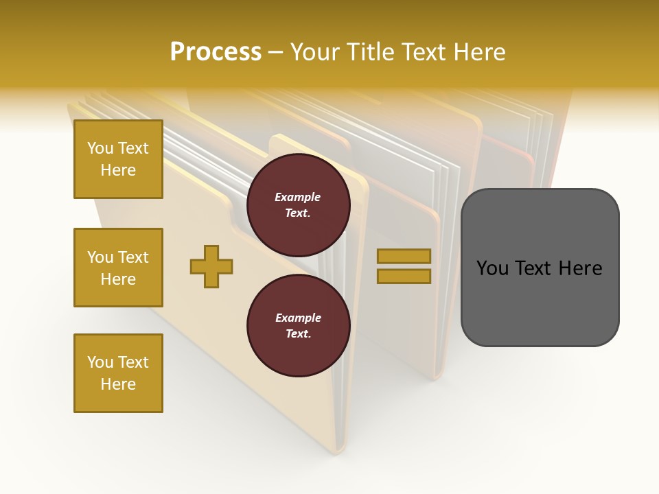 Organized Sorting Group PowerPoint Template
