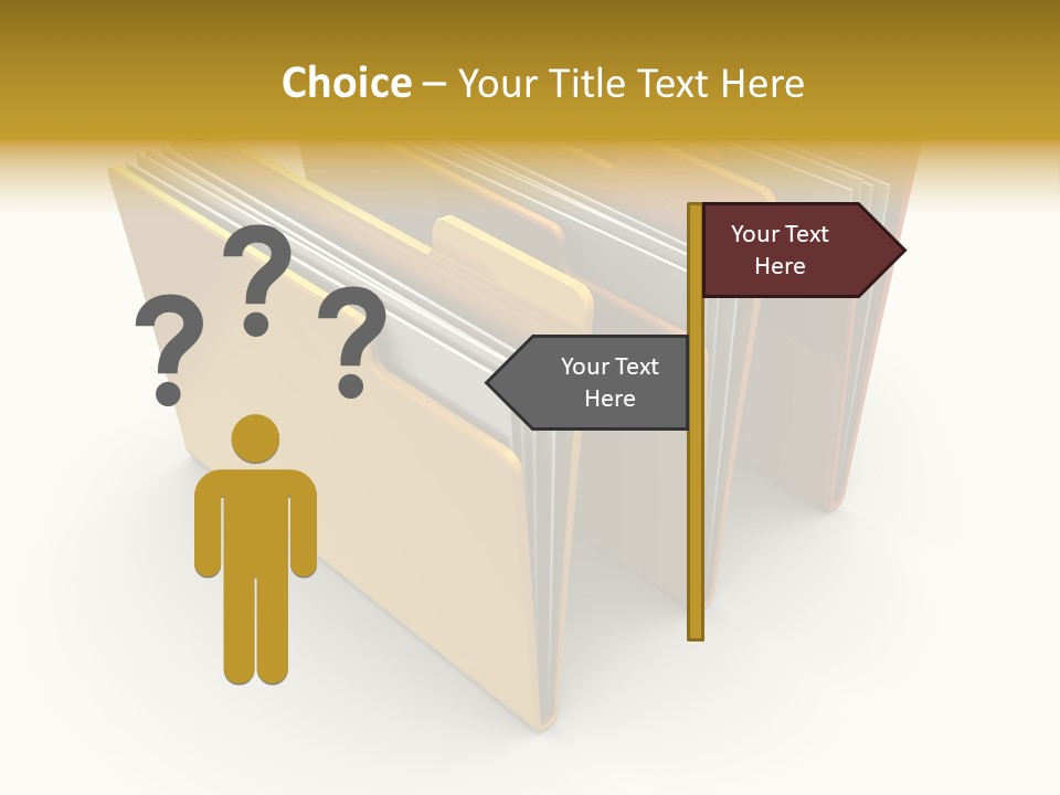 Organized Sorting Group PowerPoint Template