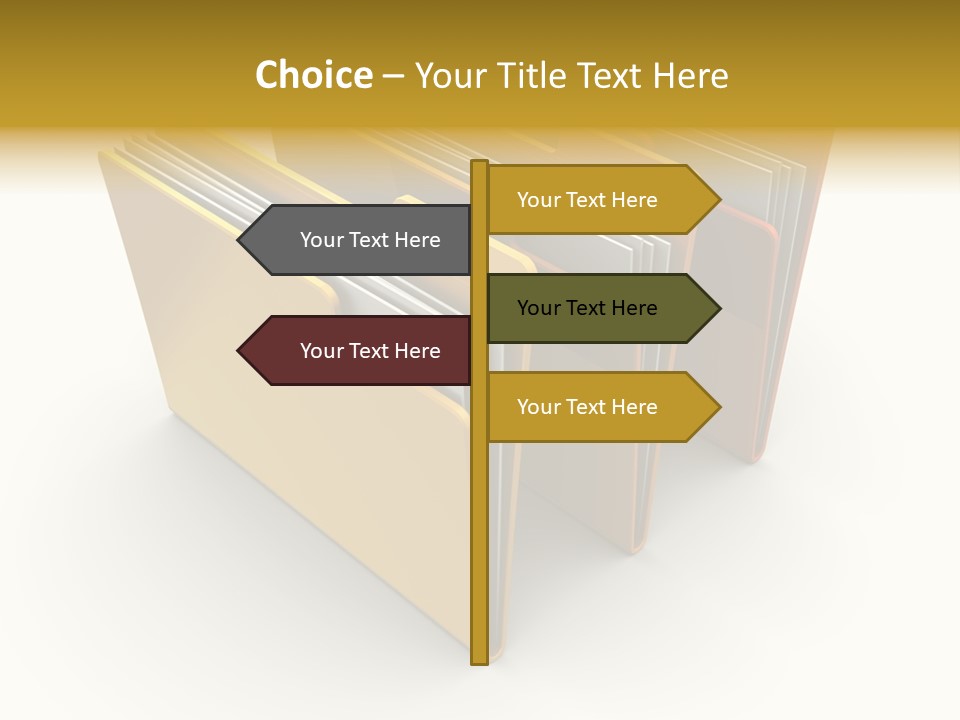 Organized Sorting Group PowerPoint Template