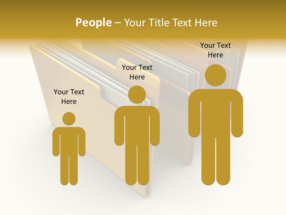 Organized Sorting Group PowerPoint Template