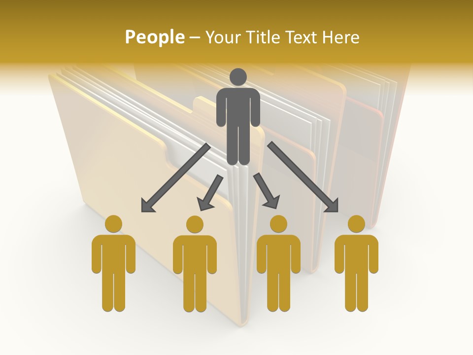 Organized Sorting Group PowerPoint Template