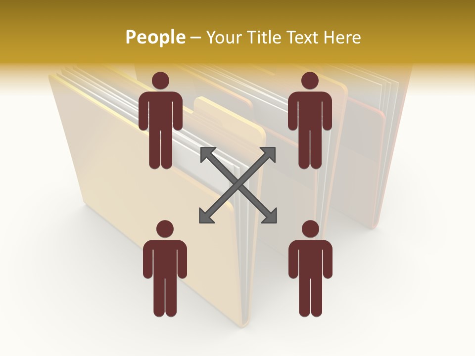 Organized Sorting Group PowerPoint Template