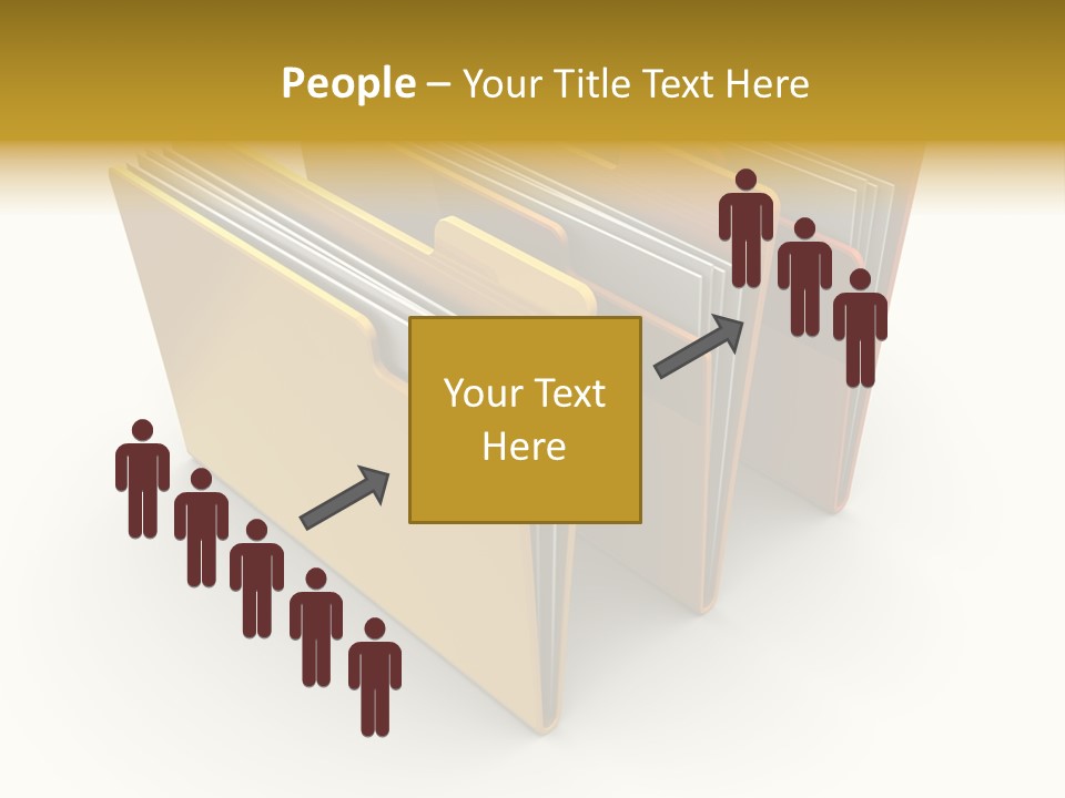 Organized Sorting Group PowerPoint Template