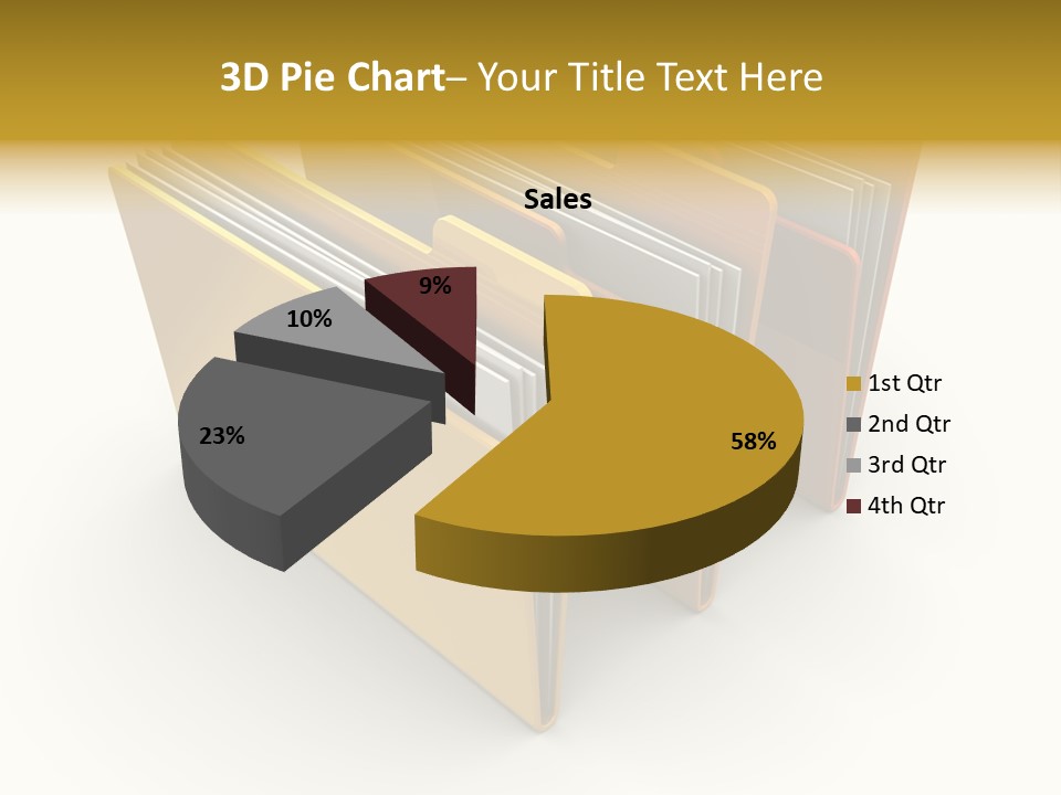 Organized Sorting Group PowerPoint Template