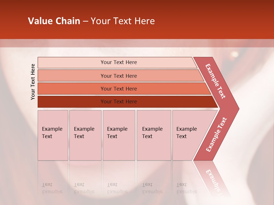 Head Portrait Fashion PowerPoint Template
