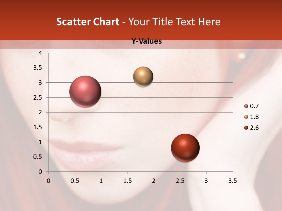 Head Portrait Fashion PowerPoint Template